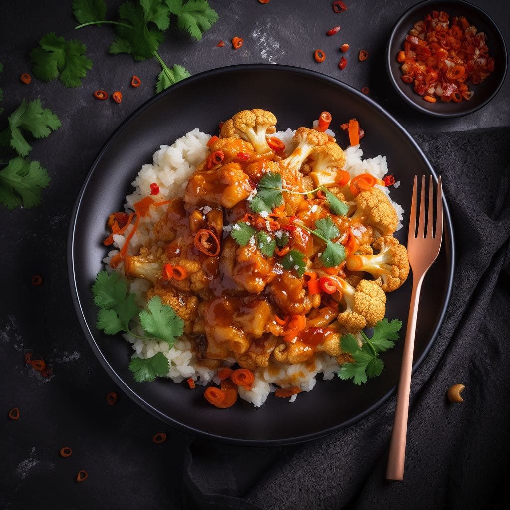 Sweet and Sour Cauliflower